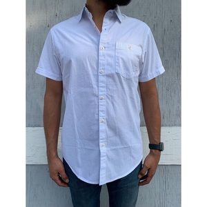 Denim & Flower Button-up